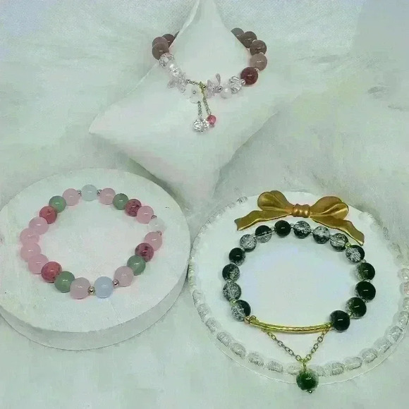 Beaded Bracelet Bundle Set4 - Picture 1 of 5